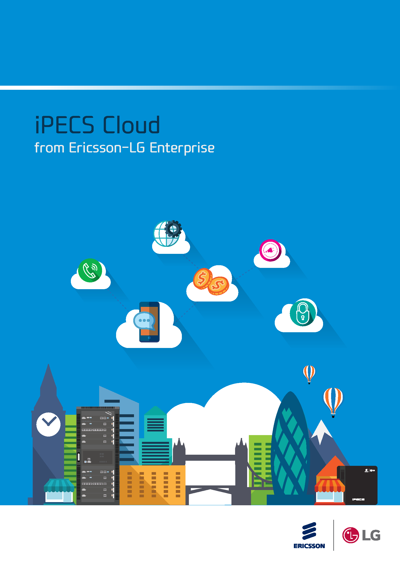 iPECS Cloud brochure front cover